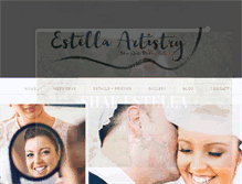 Tablet Screenshot of estellaartistry.com